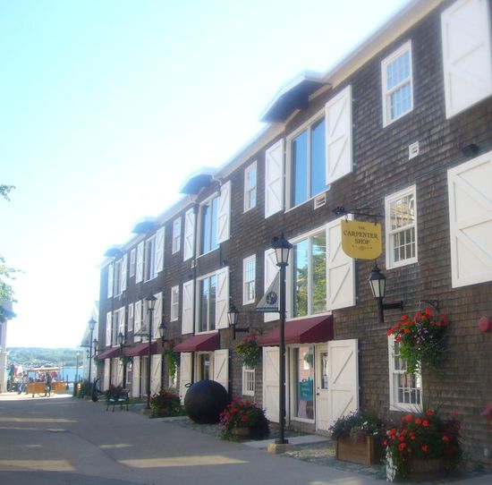 eines der alten Lagerhäuser