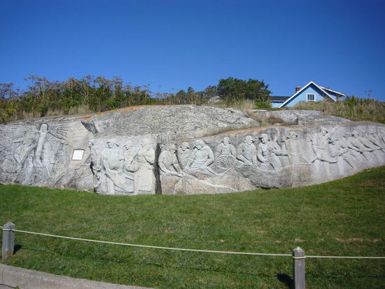 ein 30 m langes Werk vom bekannten Künstler William deGarthe