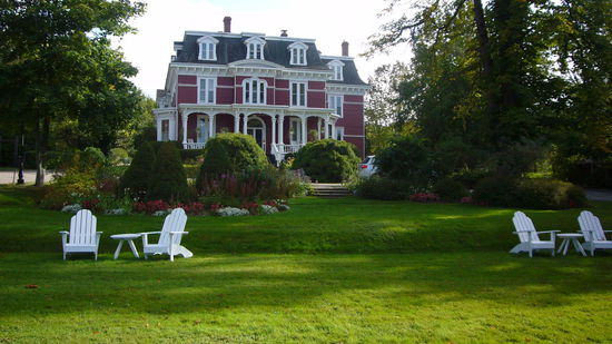 das elegante Hotel Blomidon Inn in Wolfville - diese elegante Unterkunft war nicht in unserem Budget