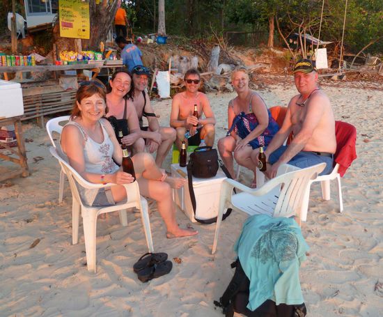 Aperitif in der VIP-Bar