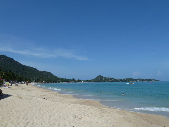 hier am Lamai Beach ist es sehr schön