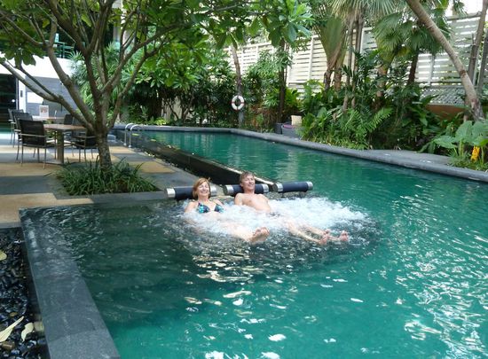 Relaxnachmittag vor dem Heimflug