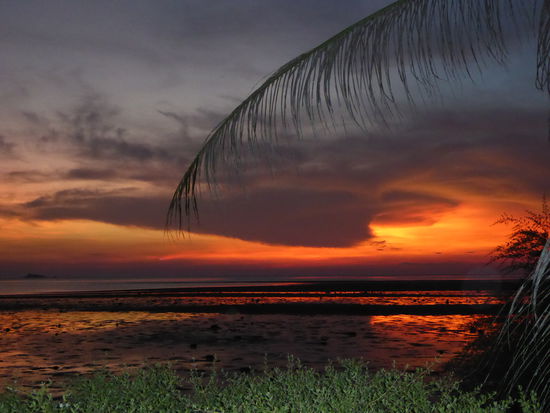 zum Geburtstag wünschte ich mir nochmals einen Sonnenuntergang