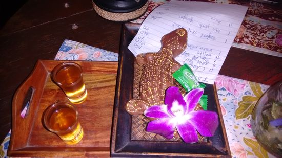 und so schön wird dann die Rechnung serviert