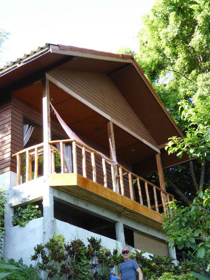 viele hohe Stufen führten da hinauf