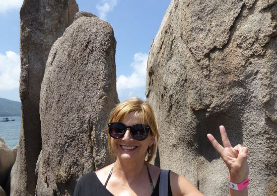 ich schwöre die o.a. Regeln zu befolgen (musste aber dann den Schwur brechen und unseren Rucksack in den Sand stellen)