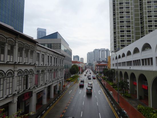 am Sonntag ist es ruhig in vielen Teilen der Stadt