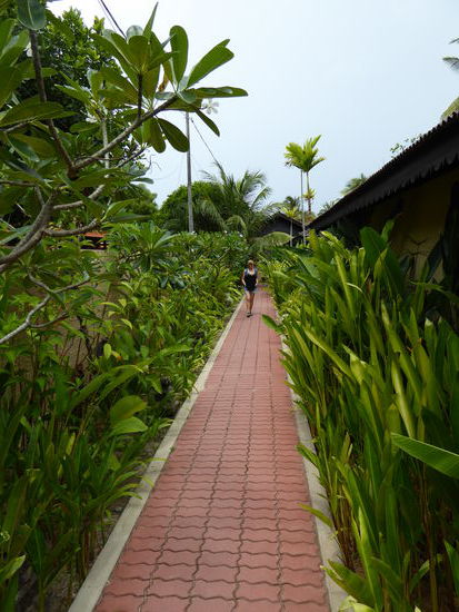 aber sehr schön und liebevoll angelegt