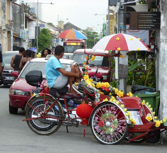 rund um die Love Lane und die Lebuhan Chulia fühlen sich die Backpacker wohl