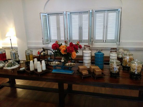 der Frühstückstisch