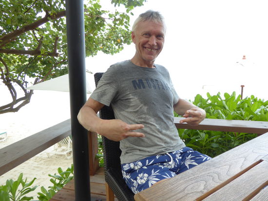 wandern bei über 30°, da fließt der Schweiß in Strömen