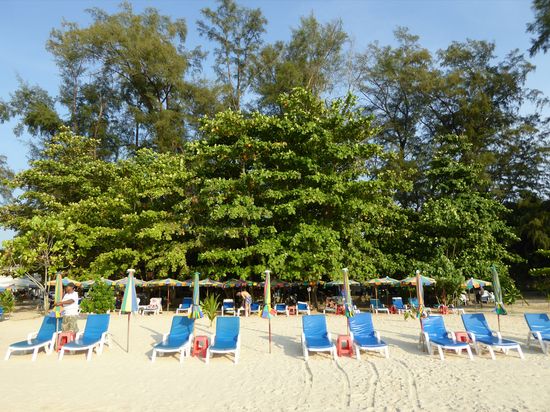 Nai Yang Beach in der Nebensaison