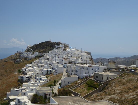 die Chora von hinten