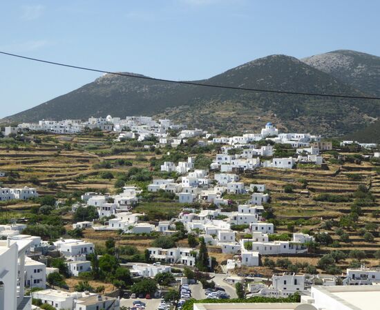 die Aussicht von unserer Terrasse