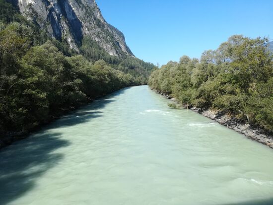 die Drau am Kärntner Tor