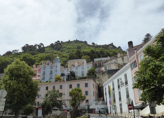 die Altstadt zieht sich dem Berg hinauf