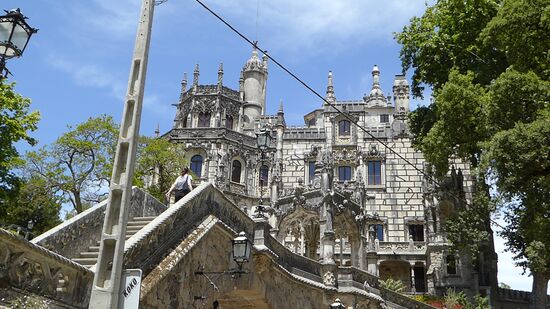 Quinta da Regaleira - erbaut erst Anfang des 20.Jahrhunderts
