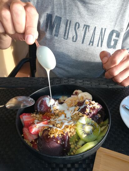 ohne Nachspeise geht's beim Manni nicht