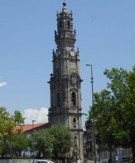 Igreja dos Clerigos - prächtige Kirche mit Turm, den wir über viele Stufen erklommen haben