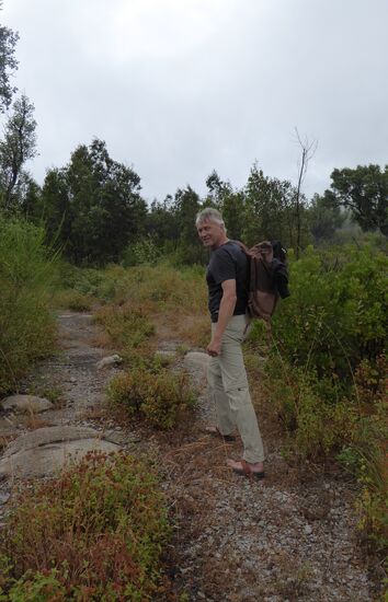 bei Regen lassen wir das - Zuhause haben wir viele Berge