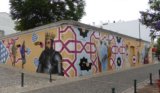 diese Mauer erzählt die Geschichte Silves