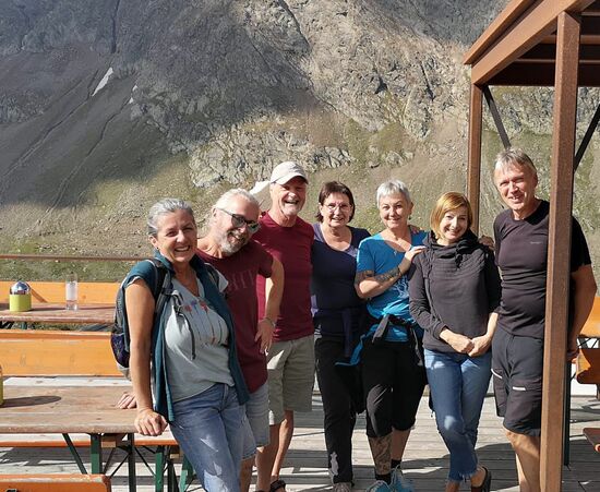 Kaffeepause am Timmelsjoch