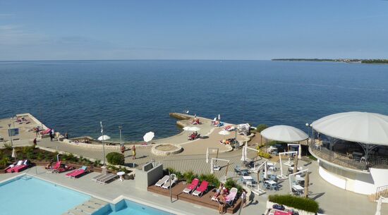 Blick von unserem Zimmer im 3.Stock