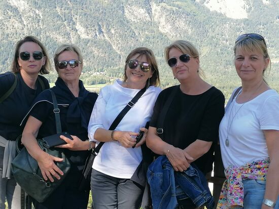 der Rundweg führte uns dann zur Aussichtsplattform, welche wir vom Tal aus gesichtet haben