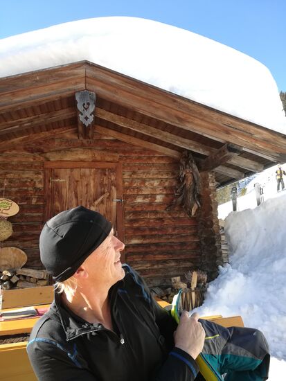 auf der Sonnalm kurz gestärkt