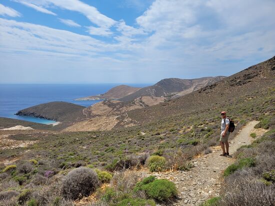 Blick auf die Marmari Bucht