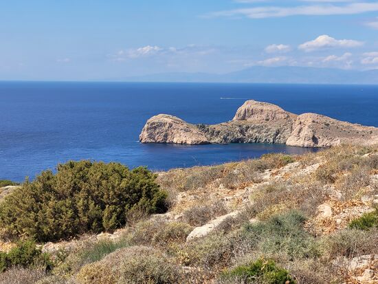 Einfahrt zur Bucht von Galissas