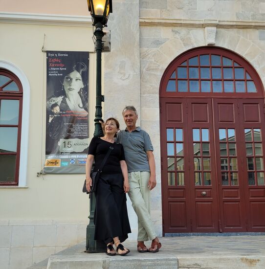 Das Apollon-Theater, Nachbildung der Mailänder Scala, konnten wir leider nicht besichtigen, da geprobt wurde.