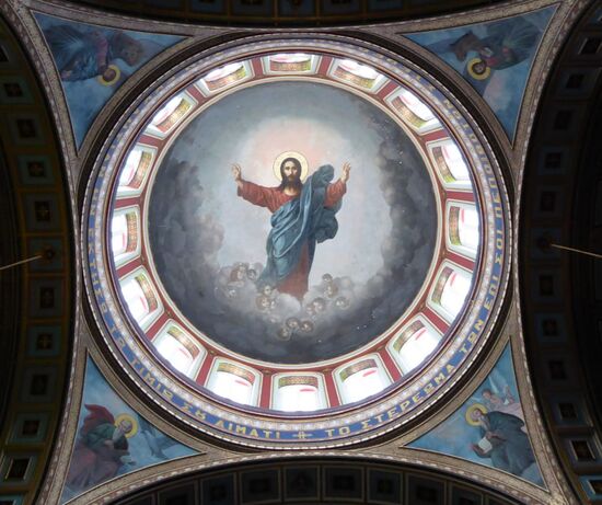 die Kuppel von innen