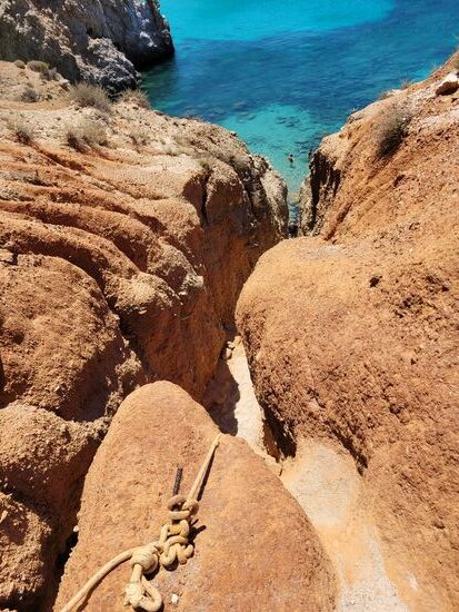 ... nur über diesem Weg zu erreichen