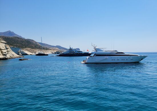 ... und wo wir waren, waren die Reichen und Schönen natürlich auch!