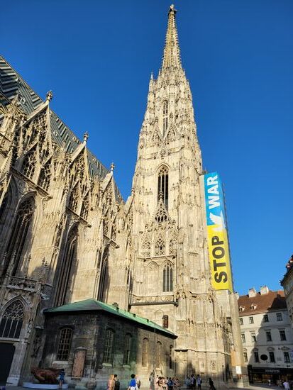 ... aber vorher besuchten wir noch den Steffl