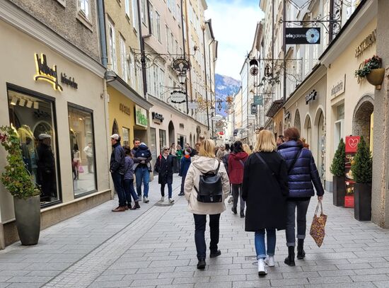 Bummel durch die Getreidegasse