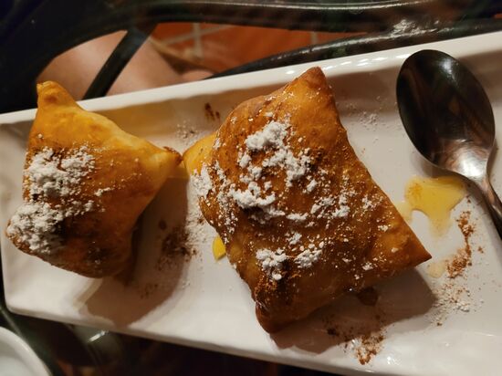 Postre Frito - Krapfln mit Zitronen-Vanillefüllung