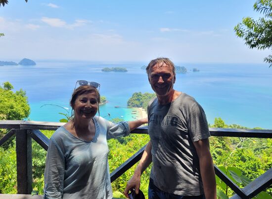 das war ein schweißtreibender Spaziergang in die Höhe