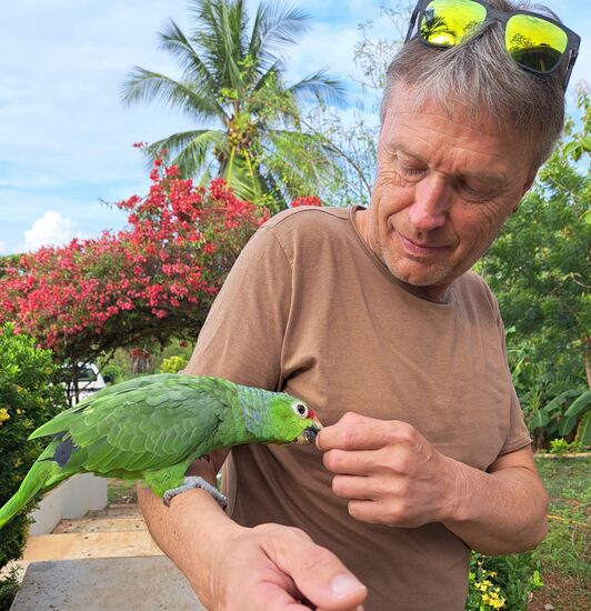 Manni verabschiedet sich vom kleinen Schreihals