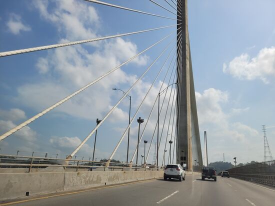 Puente Centenario - die 2.Brücke über den Kanal