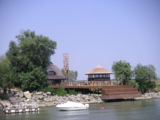 Niederwasser im Sulina-Kanal