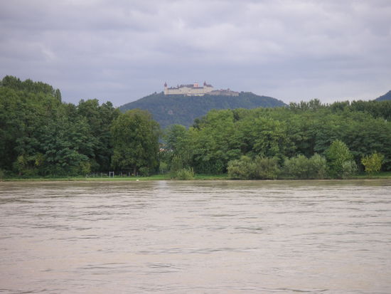Am 7. September ist der Pegel Kienstock auf 7,78 Meter gestiegen, es werden 9,20 Meter erwartet.