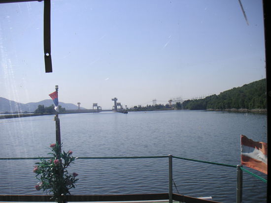 Das Eiserne Tor in Sicht