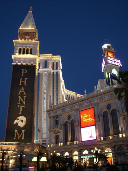 Aussenansicht Venetian Hotel