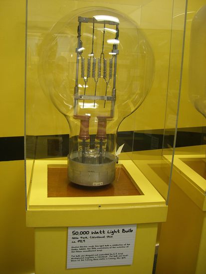 50 000 Watt Glühbirne