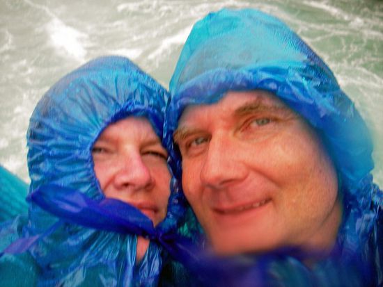 Wir auf der "Maid of the mist"