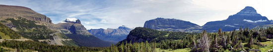 Auf dem Logan Pass im Glacier NP
