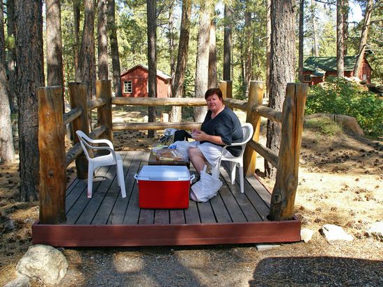 Picknick im Wald