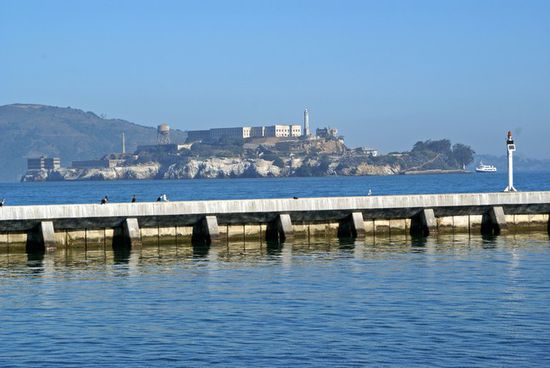 Blick auf Alcatraz